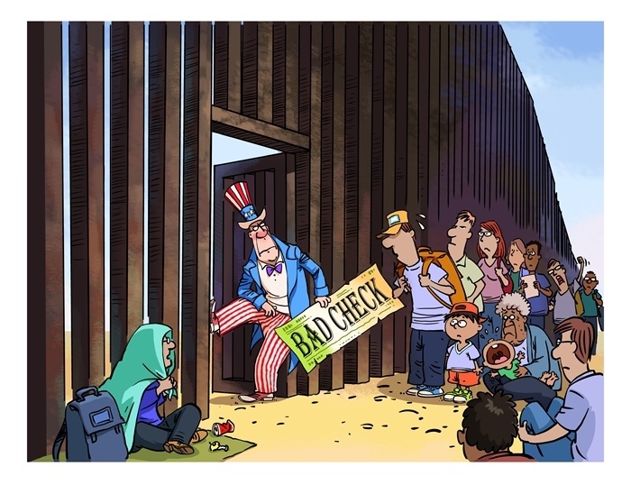 漫畫作者：馬宏亮（人民網(wǎng)版權(quán)圖片，未經(jīng)授權(quán)請勿轉(zhuǎn)載。）