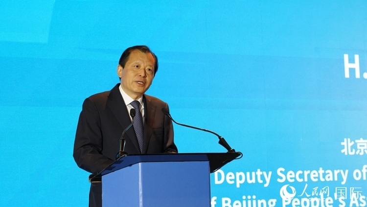 劉偉副書記致辭。人民網(wǎng) 劉暢攝