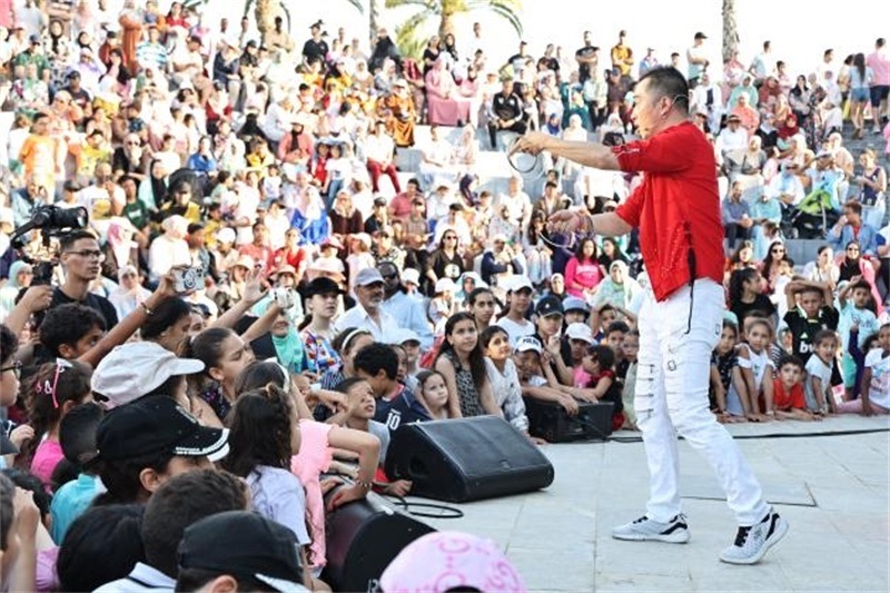 茶文化主題演出場景。拉巴特中國文化中心供圖