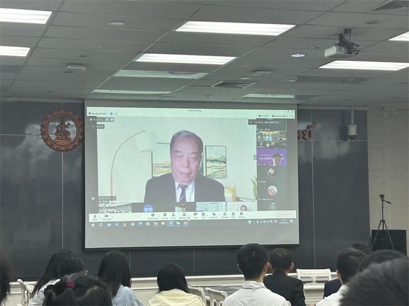 傅增有教授講座。