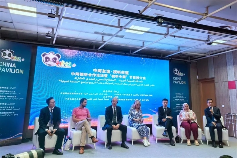 中阿視聽(tīng)業(yè)界代表共商未來(lái)合作。主辦方供圖