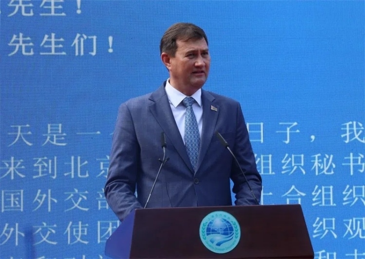 白俄羅斯外交部長馬克西姆·雷任科夫出席活動并致辭。主辦方供圖