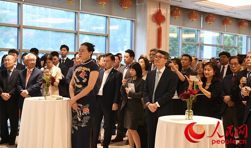 招待會現(xiàn)場。人民網(wǎng) 李帆攝