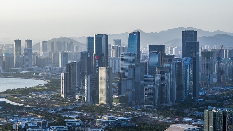 圖為深圳前海城市風(fēng)光。