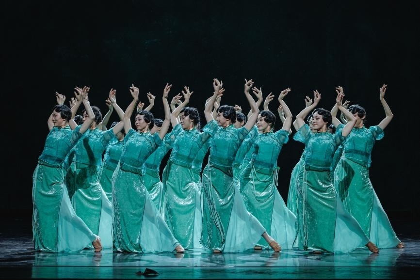 舞劇《熱血當歌》演出現(xiàn)場。主辦方供圖