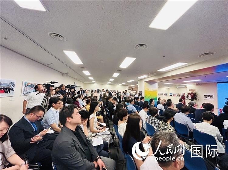 開幕式現(xiàn)場(chǎng)。人民網(wǎng) 許可攝