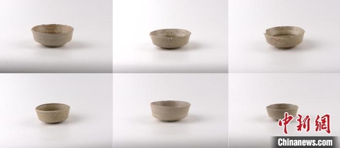 商周時(shí)期原始瓷碗。 寧波市文化遺產(chǎn)管理研究院供圖