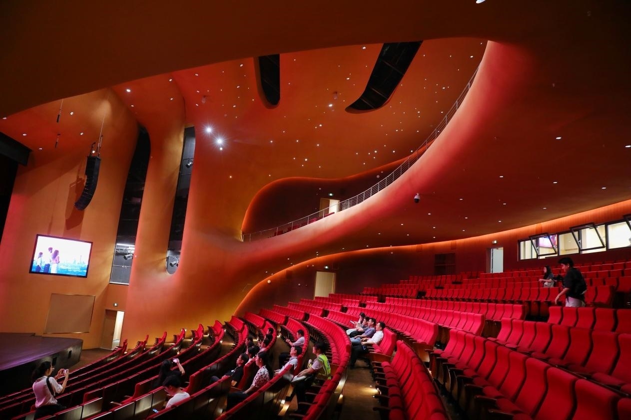 劇場內(nèi)部空間?！吨袊?jīng)濟(jì)周刊》記者 肖翊攝