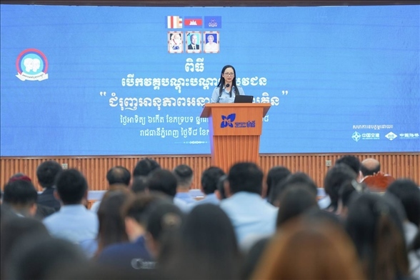 占尼莫在開幕式致辭?；顒?dòng)主辦方供圖