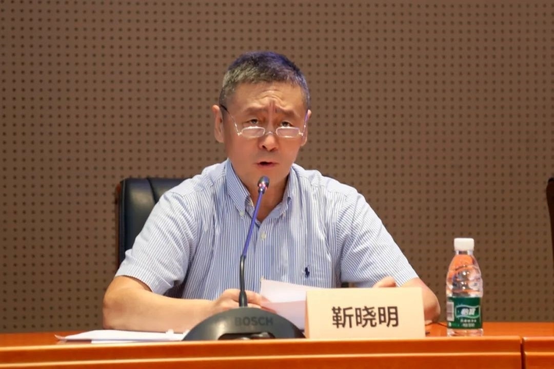 科技外交專(zhuān)家委員會(huì)主任委員、科技部國(guó)際合作司原司長(zhǎng)靳曉明致辭。主辦方供圖