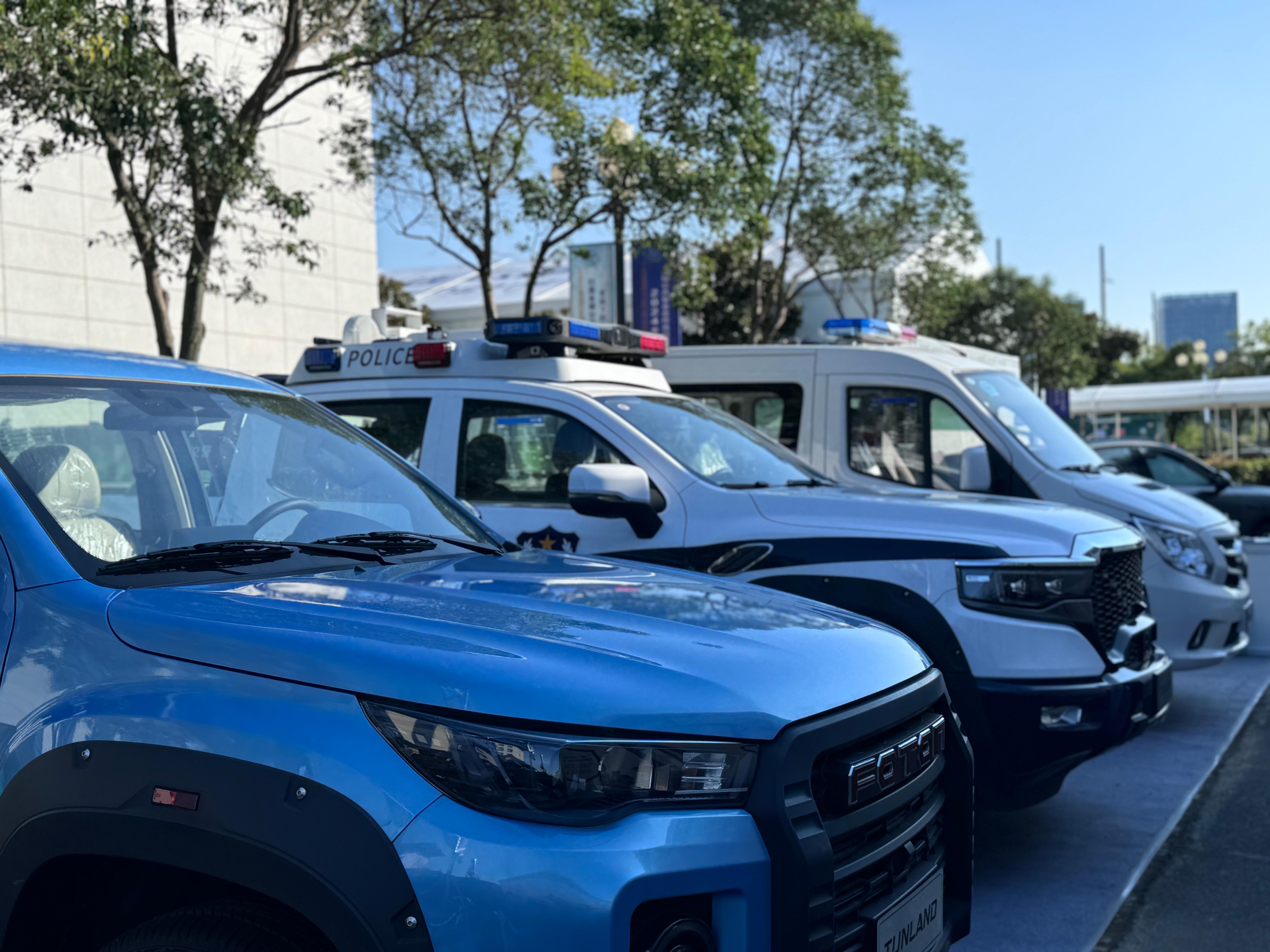 公共安全科技裝備展（連云港）現(xiàn)場(chǎng)。人民網(wǎng)記者 郝萍攝