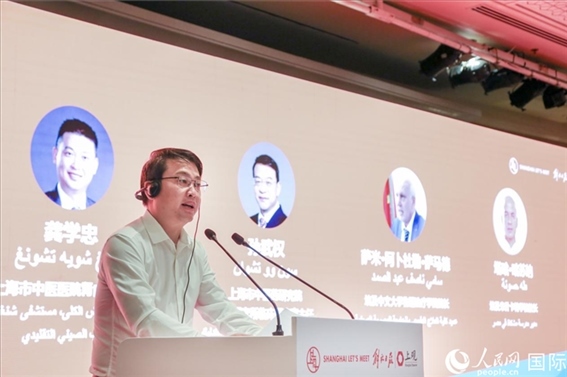 龔學(xué)忠在發(fā)言中。人民網(wǎng)記者 黃培昭攝