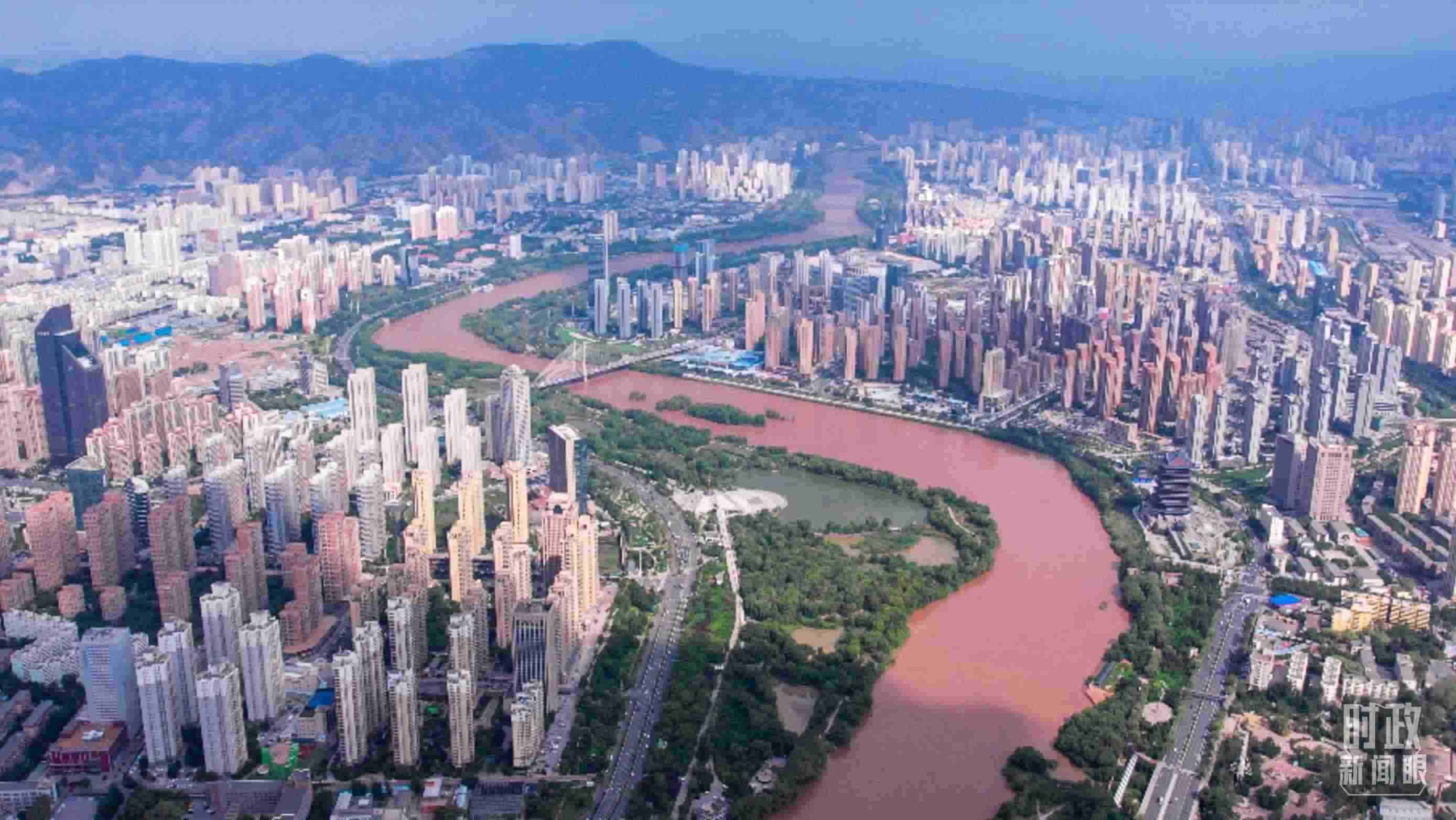 △蘭州。（總臺央視記者范凱拍攝）