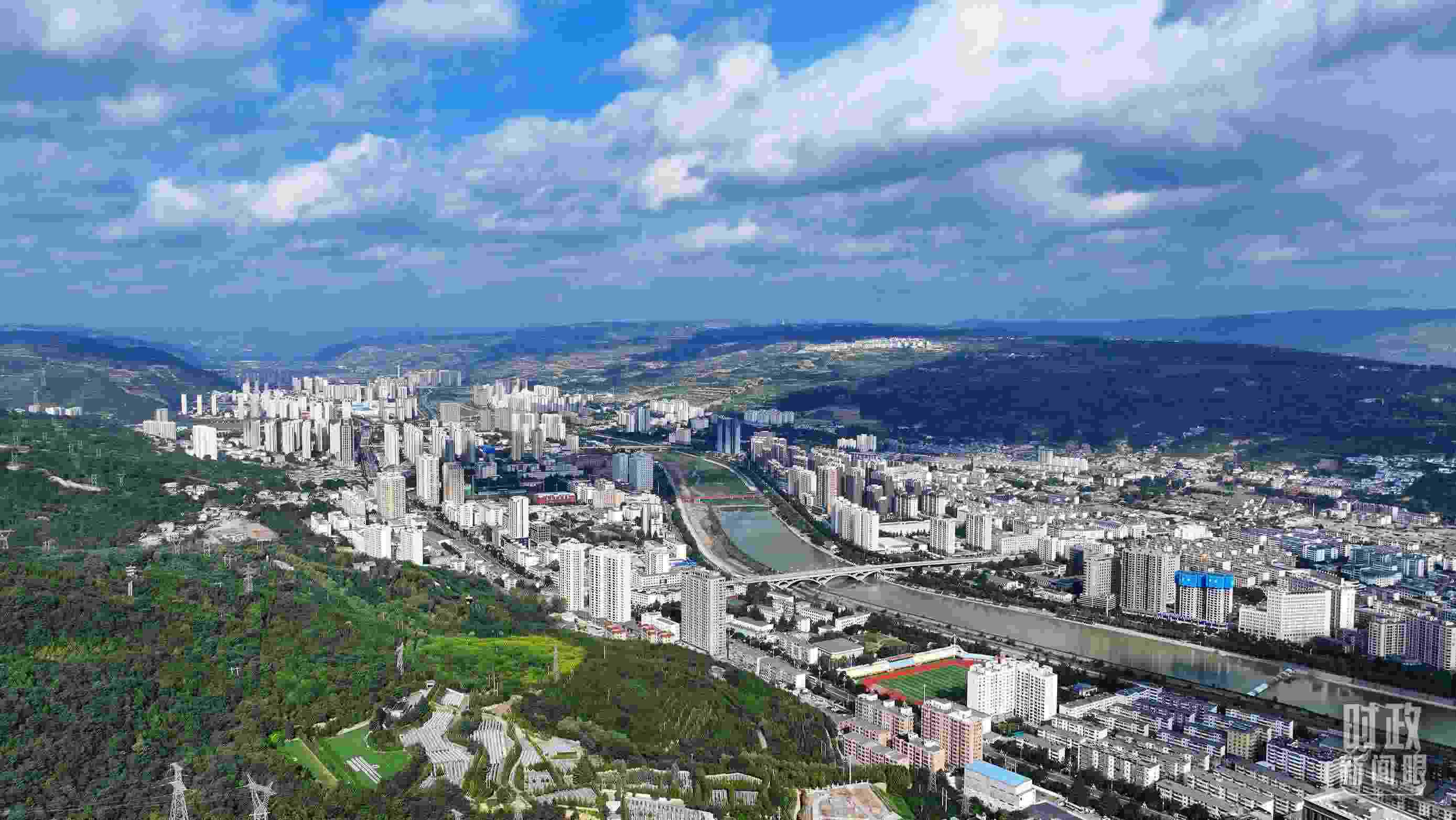 △ 天水。（總臺(tái)央視記者范凱拍攝）