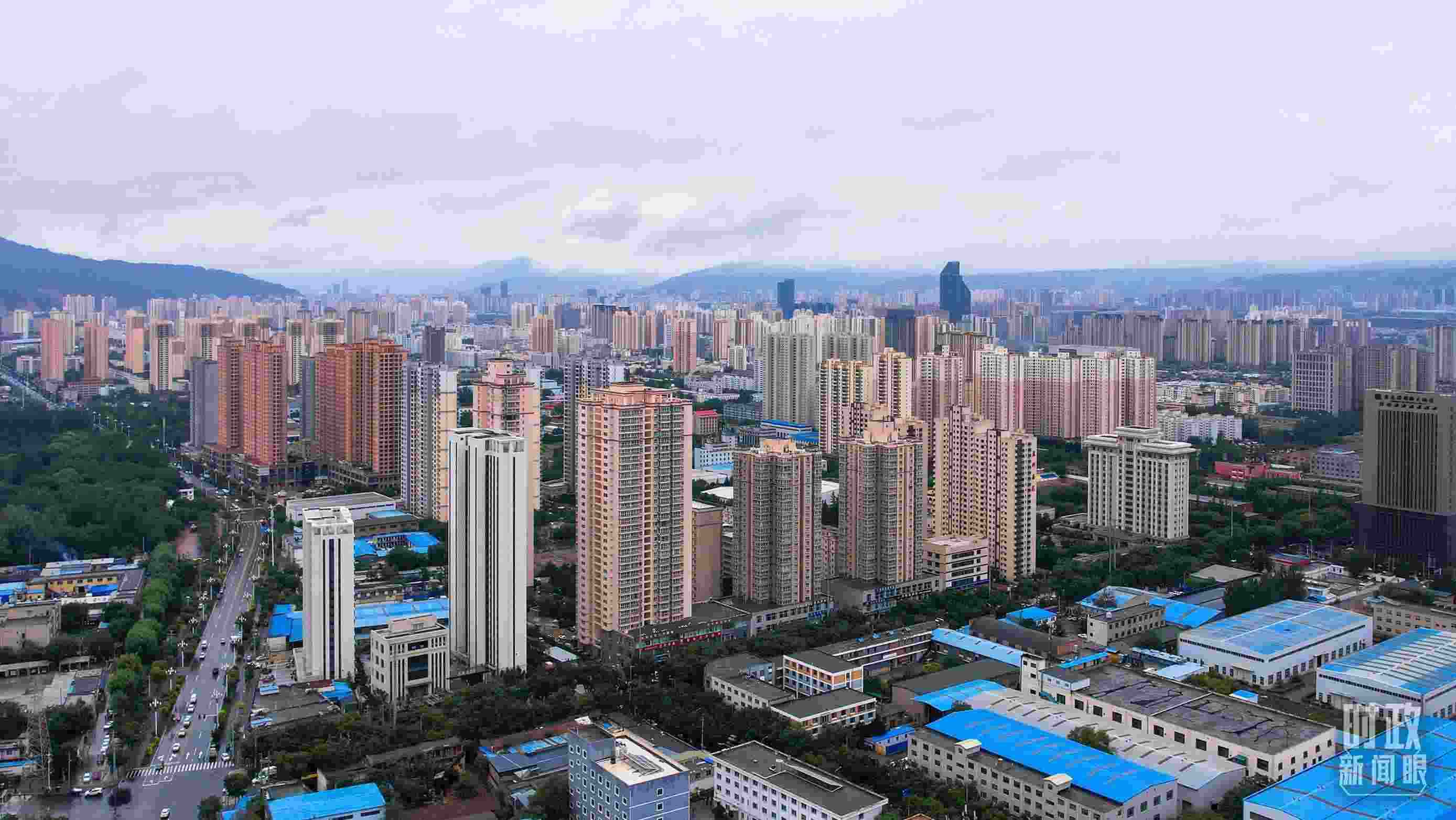 △蘭州。（總臺記者馬凌峰拍攝）