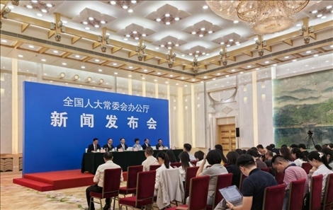 新聞發(fā)布會(huì)現(xiàn)場(chǎng)。人民網(wǎng)記者 李楠楠攝