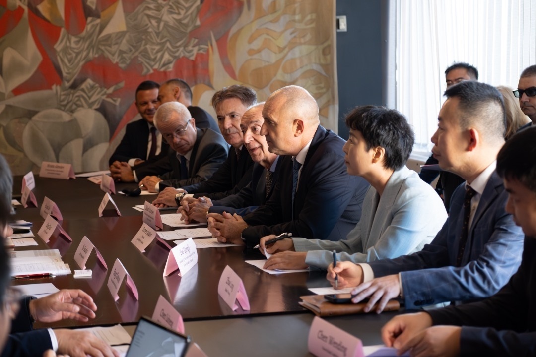 會(huì)議現(xiàn)場(chǎng)。中國(guó)駐保加利亞大使館供圖。