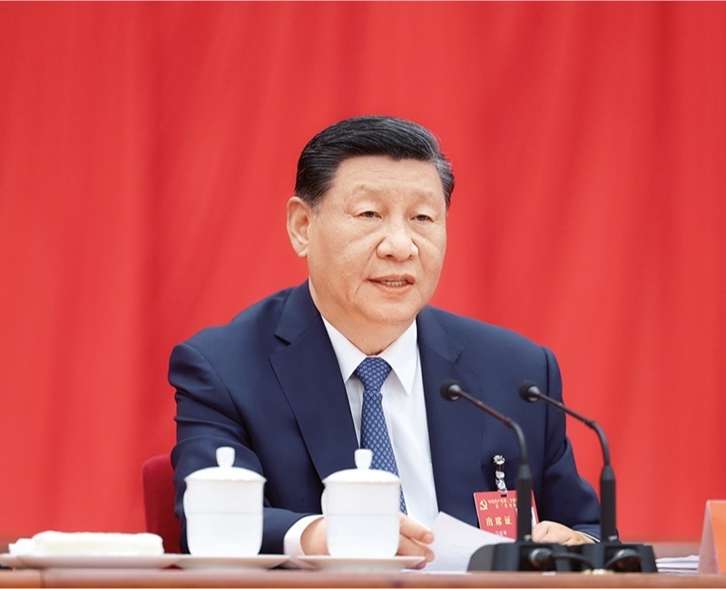 中國共產(chǎn)黨第二十屆中央委員會第三次全體會議，于2024年7月15日至18日在北京舉行。中央委員會總書記習(xí)近平作重要講話。 新華社記者 鞠鵬/攝