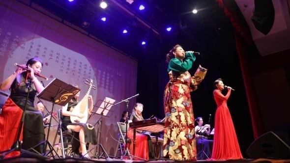 圖為演出場(chǎng)景。拉巴特中國文化中心供圖