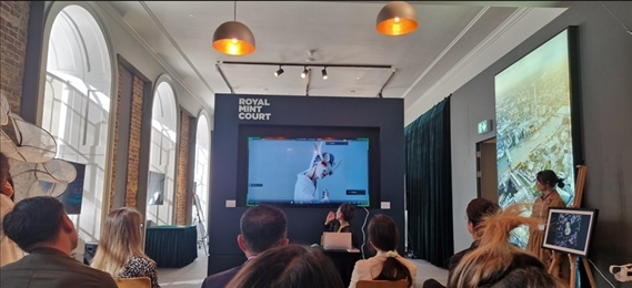 中英青年數(shù)字創(chuàng)意產學交流會現(xiàn)場。逸麟 攝