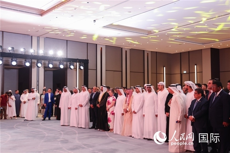 招待會現場。人民網記者任皓宇攝