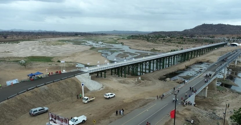 大橋全景。中交二公局第二工程有限公司供圖