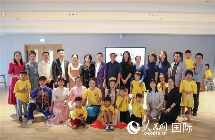 開營儀式部分嘉賓合影。人民網(wǎng)中東中心分社塔里克·易卜拉欣攝