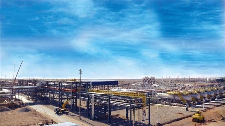 油田廠區(qū)一景。中國海油供圖