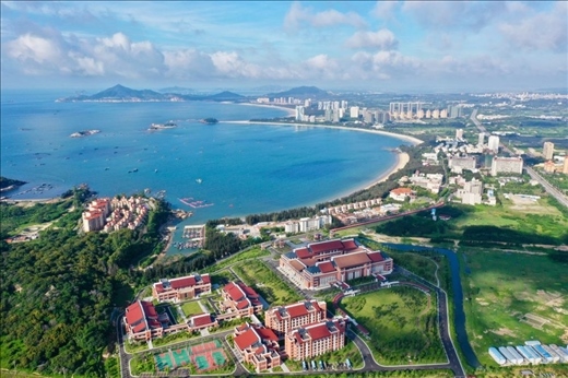 東山縣（無(wú)人機(jī)拍攝）。