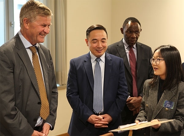 活動(dòng)現(xiàn)場。中國駐歐盟使團(tuán)供圖