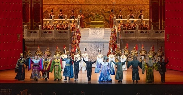 《圖蘭朵》演出劇照。何倫攝