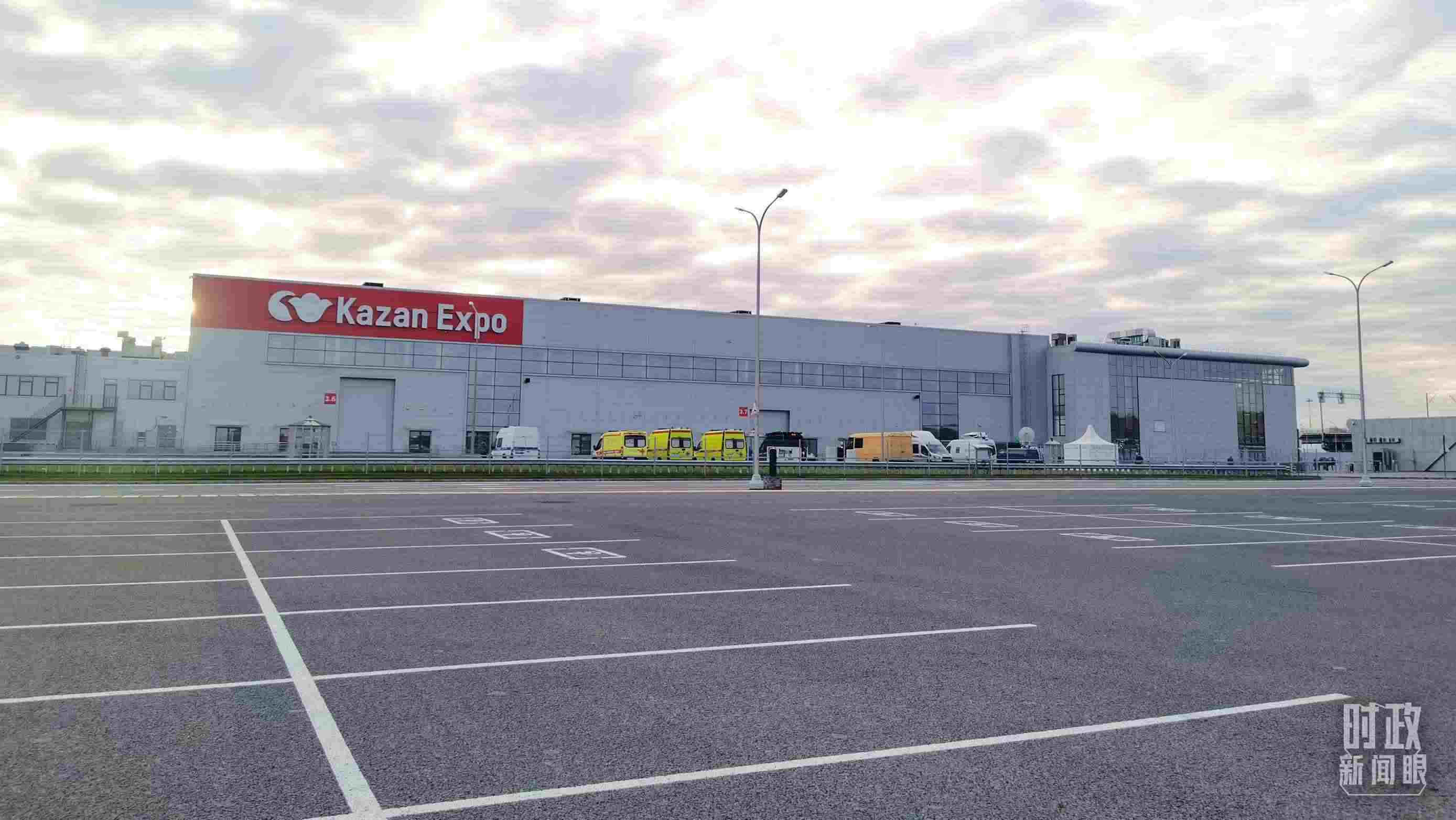 △ 喀山會展中心。（總臺央視記者曹亞星拍攝）