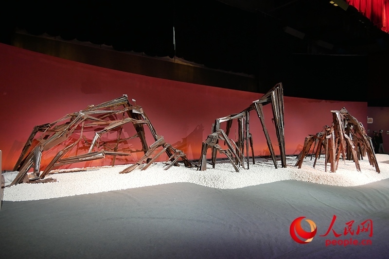 《鑄魂五岳》。人民網(wǎng)記者 韋衍行攝