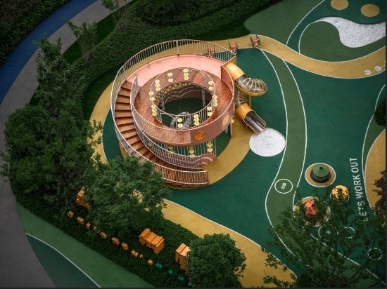 改造后的中鐵臻庭小區(qū)森林樹屋。 王碩敏 攝