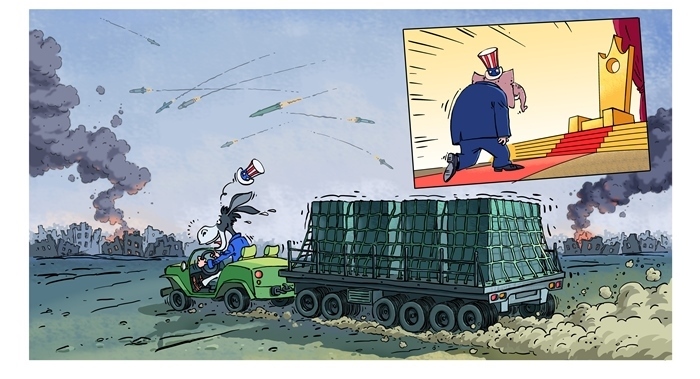 漫畫(huà)作者：馬宏亮（人民網(wǎng)版權(quán)圖片，未經(jīng)授權(quán)請(qǐng)勿轉(zhuǎn)載。）