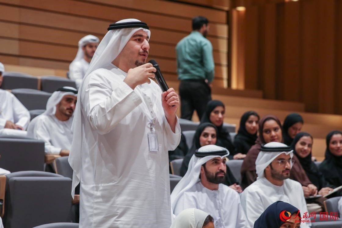 觀眾提問。人民網(wǎng) 塔里克·易卜拉欣攝