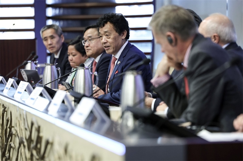 來自聯(lián)合國糧農(nóng)機(jī)構(gòu)及各國代表與會并發(fā)言。主辦方供圖