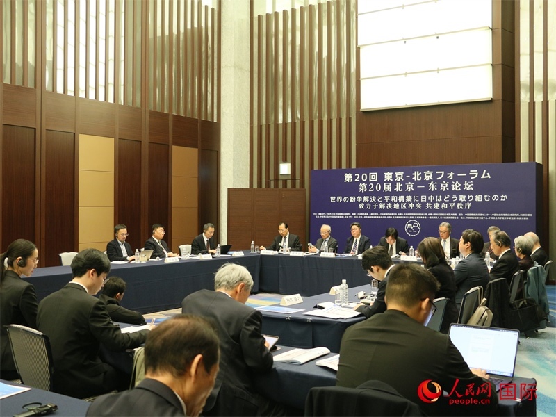 和平秩序分論壇現(xiàn)場。人民網(wǎng) 許可攝