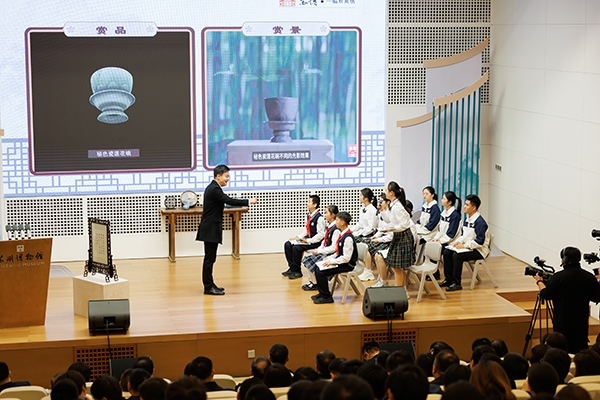 首屆全國“博物館里的大思政課”示范交流活動。學(xué)校供圖