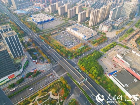 崇川區(qū)北大街便民商圈。人民網(wǎng)記者 王繼亮攝