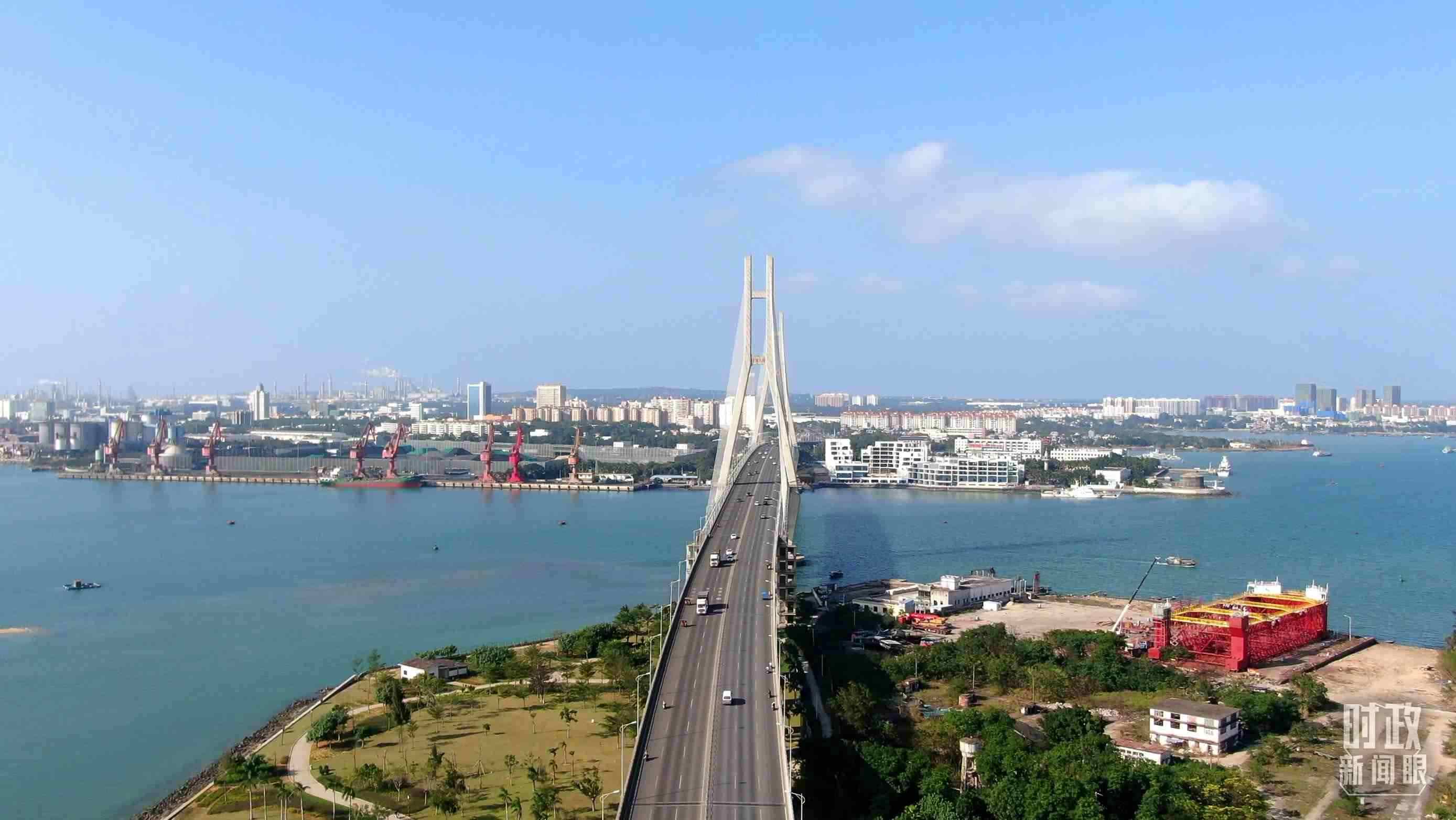 海南洋浦經(jīng)濟(jì)開發(fā)區(qū)。（總臺(tái)記者葉飛提供）