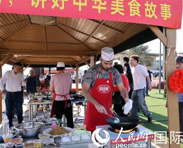 參賽一景。人民網(wǎng)記者管克江攝