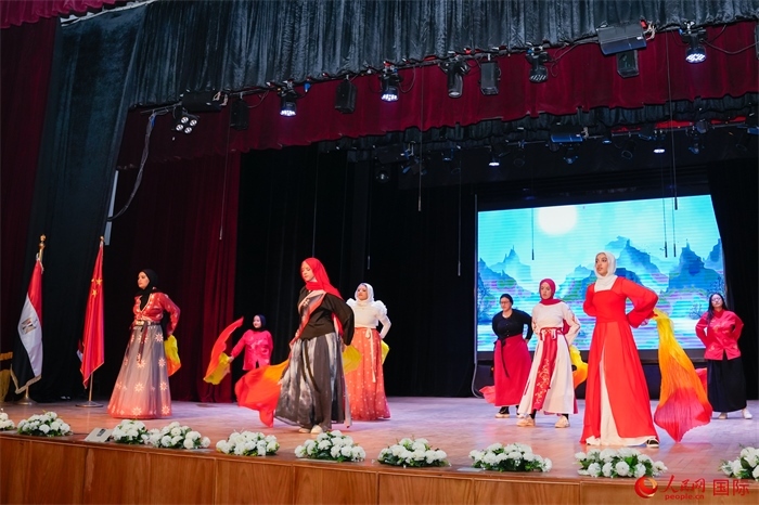 新春慶典活動(dòng)現(xiàn)場(chǎng)。人民網(wǎng) 塔里克·易卜拉欣攝