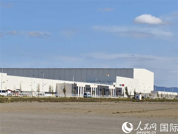 科技城內(nèi)已經(jīng)建成的工廠。人民網(wǎng)記者 黃培昭攝