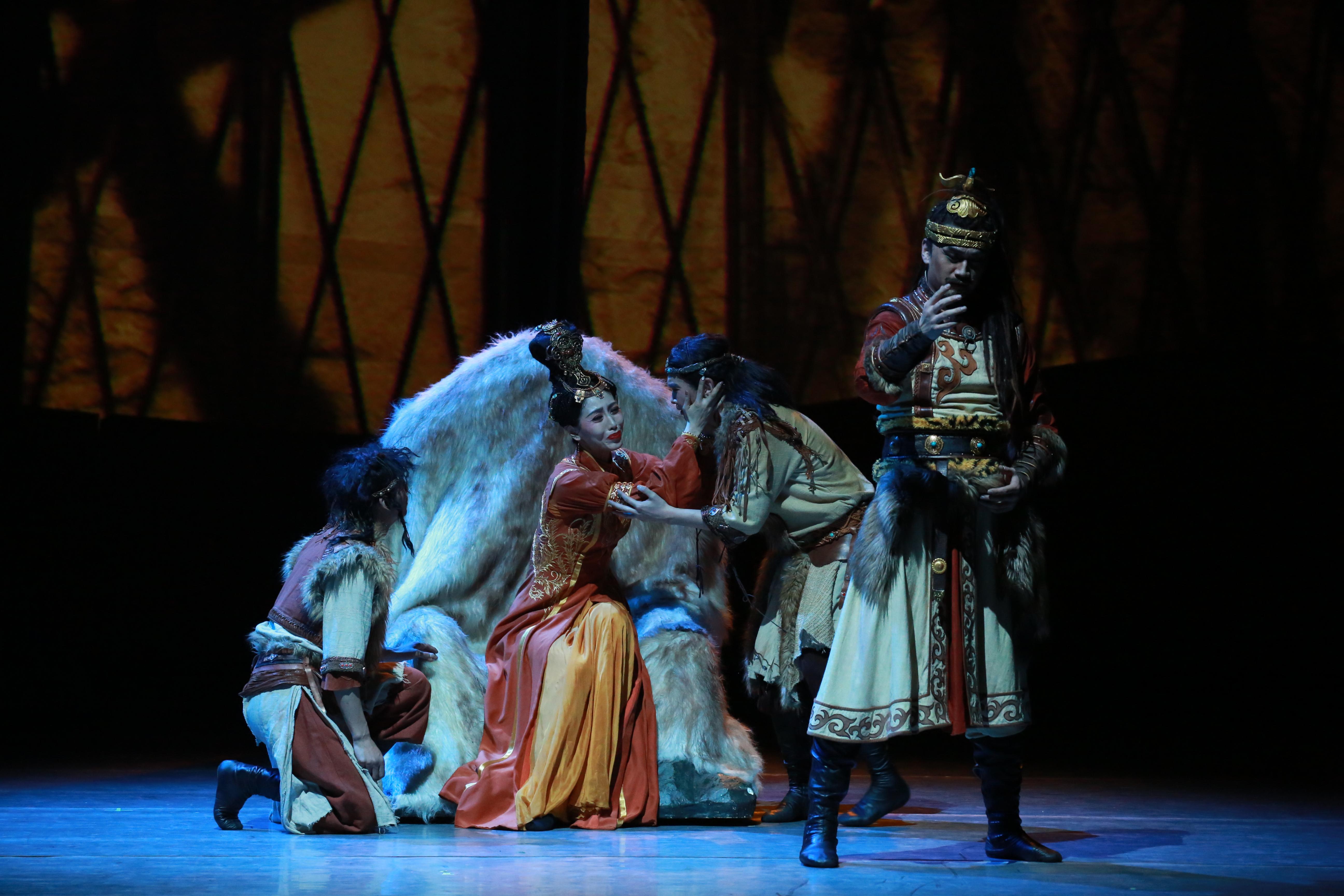 舞劇《胡笳十八拍》劇照。主辦方供圖