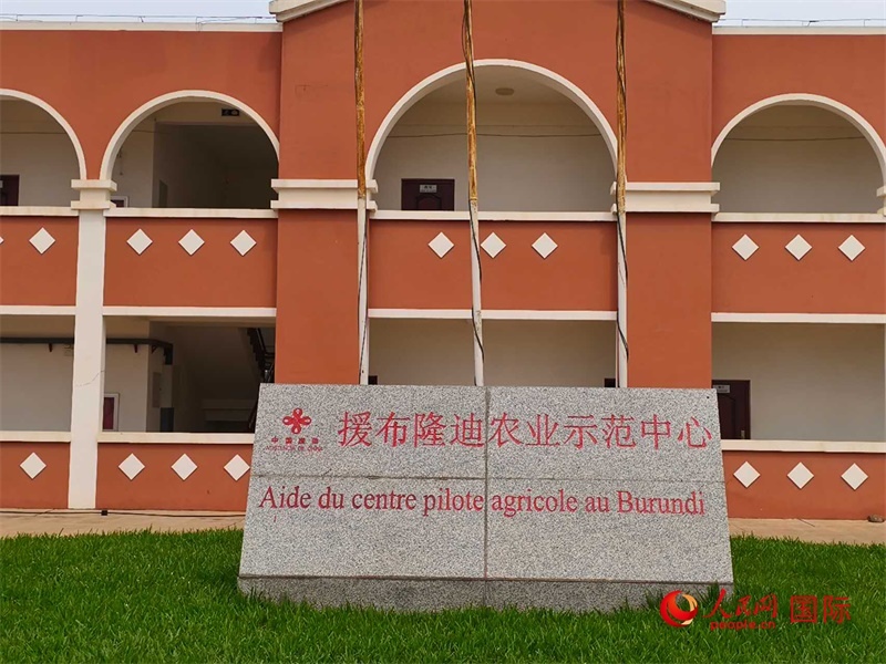 援布隆迪農(nóng)業(yè)示范中心。人民網(wǎng)記者 黃培昭攝