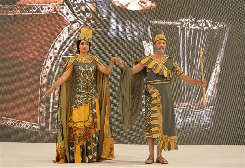 伊拉克時(shí)尚館舉辦的時(shí)裝展。伊拉克時(shí)尚館供圖