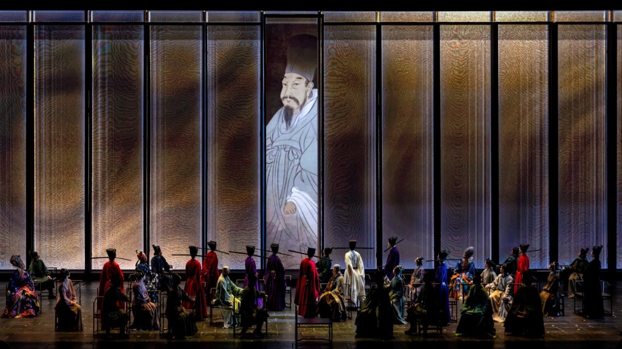 《蘇堤春曉》演出現(xiàn)場(chǎng)。國(guó)家話(huà)劇院供圖