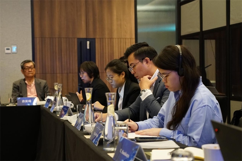 分享會(huì)現(xiàn)場(chǎng)，中馬兩國(guó)記者認(rèn)真記錄。林俊揚(yáng)攝