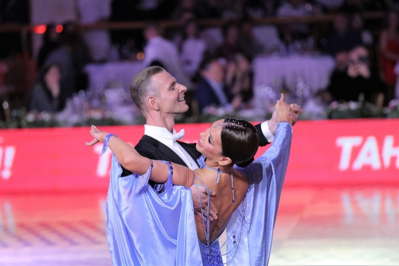 第七屆“克里姆林宮杯”國標舞錦標賽現(xiàn)場。于子恒攝